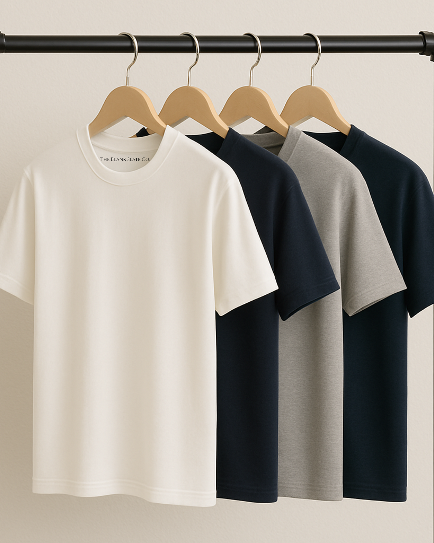 Combo x 3 - The Basic Premium Cotton T-Shirts