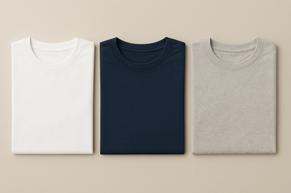 Combo x 3 - The Basic Premium Cotton T-Shirts